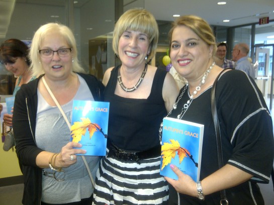 Two friends support the author!