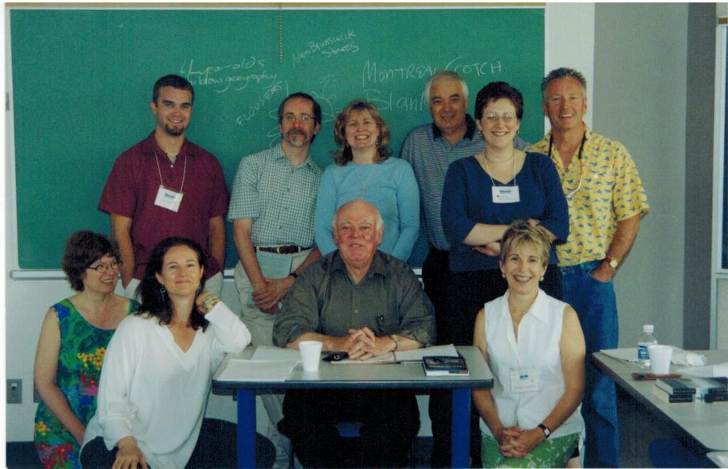 Alistair MacLeod & 2003 Creativing Writing Class